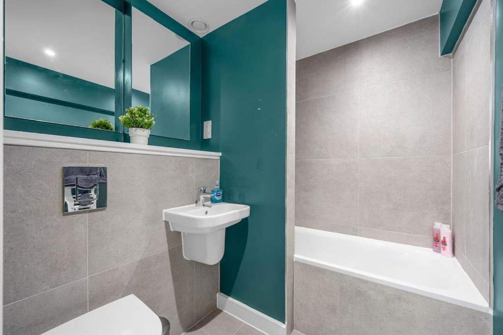 Luxury Stylish Apartment Central Manchester Exterior foto