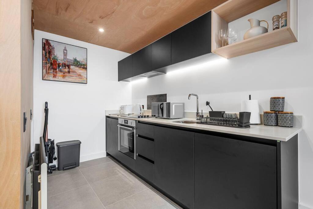 Luxury Stylish Apartment Central Manchester Exterior foto